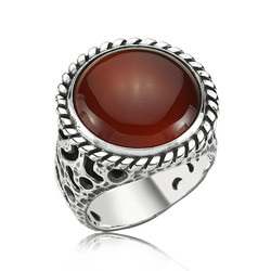 Gumush - Sterling Silver 925 Ring for Men