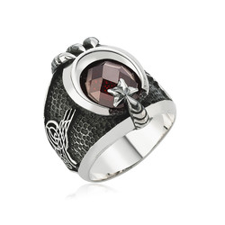 Gumush - Sterling Silver 925 Ring for Men