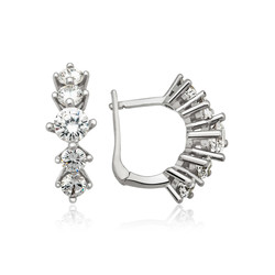 Gumush - Sterling Silver 925 Earring