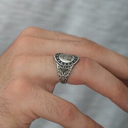 Sterling Silver 925 Ring for Men - Thumbnail