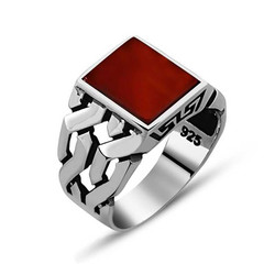 Gumush - Sterling Silver 925 Ring for Men