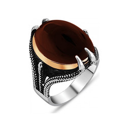 Gumush - Sterling Silver 925 Ring for Men