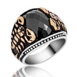 Gumush - Sterling Silver 925 Ring for Men