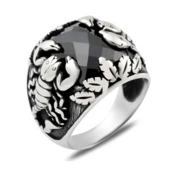 Gumush - Sterling Silver 925 Ring for Men