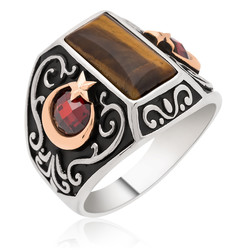 Gumush - Sterling Silver 925 Ring for Men