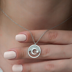 Sterling Silver 925 Necklace - Thumbnail