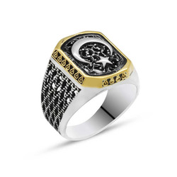 Gumush - Sterling Silver 925 Ring for Men