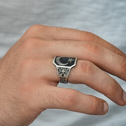 Sterling Silver 925 Ring for Men - Thumbnail