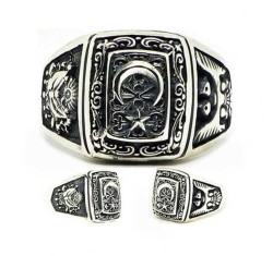 Gumush - Sterling Silver 925 Ring for Men