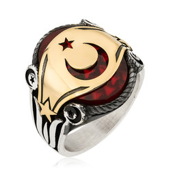 Gumush - Sterling Silver 925 Ring for Men