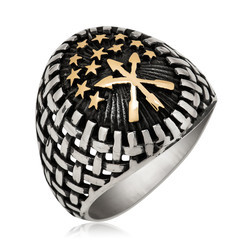 Gumush - Sterling Silver 925 Ring for Men