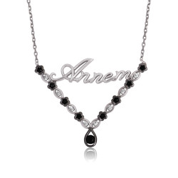 Gumush - Sterling Silver 925 Mother Necklace for Women