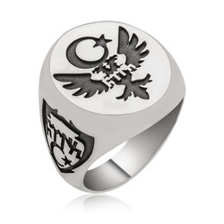 Gumush - Sterling Silver 925 Ring for Men