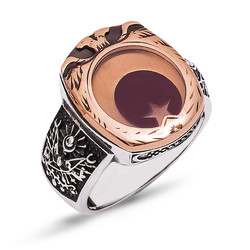 Gumush - Sterling Silver 925 Ring for Men