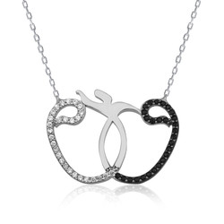 Gumush - Sterling Silver 925 Mavlana Wow Necklace for Women