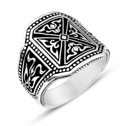 Gumush - Sterling Silver 925 Ring for Men