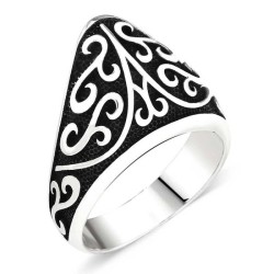 Gumush - Sterling Silver 925 Ring for Men