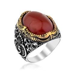 Gumush - Sterling Silver 925 Ring for Men