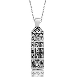 Gumush - Sterling Silver 925 Allah Necklace for Women