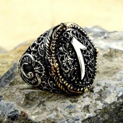 Gumush - Sterling Silver 925 Ring for Men (1)