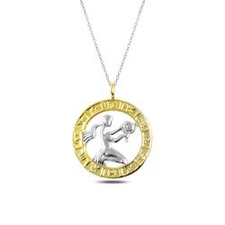 Gumush - ​Gümüş Gold Başak Burcu Kolye