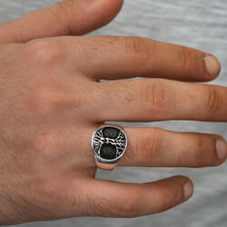 Sterling Silver 925 Ring for Men - Thumbnail