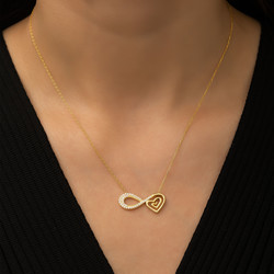 Sterling Silver 925 Necklace - Thumbnail
