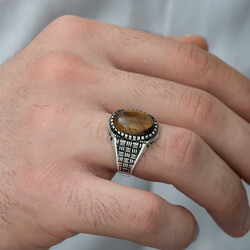 Gumush - Sterling Silver 925 Ring for Men