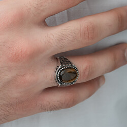 Sterling Silver 925 Ring for Men - Thumbnail