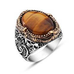 Gumush - Sterling Silver 925 Ring for Men