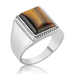 Gumush - Sterling Silver 925 Ring for Men