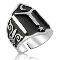 Gumush - Sterling Silver 925 Ring for Men