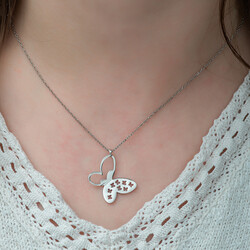 Sterling Silver 925 Necklace - Thumbnail