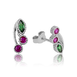 Gumush - Sterling Silver 925 Earring