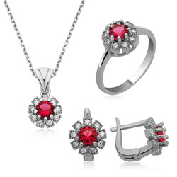 Gumush - Sterling Silver 925 Set for Women