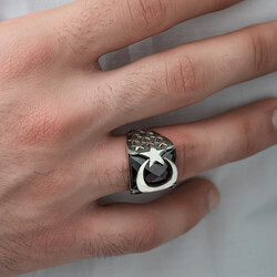 Sterling Silver 925 Ring for Men - Thumbnail