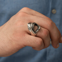 Sterling Silver 925 Ring for Men - Thumbnail