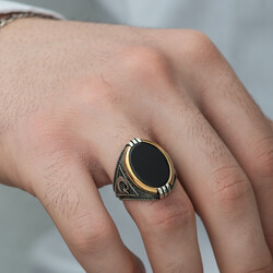 Sterling Silver 925 Ring for Men - Thumbnail