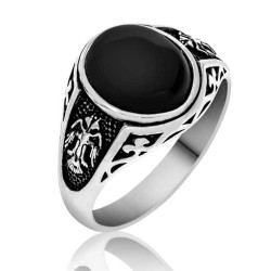 Gumush - Sterling Silver 925 Ring for Men