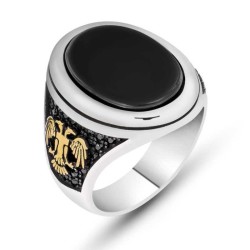 Gumush - Sterling Silver 925 Ring for Men