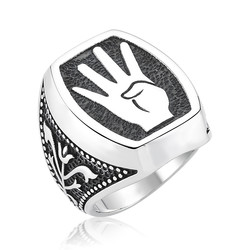 Gumush - Sterling Silver 925 Ring for Men