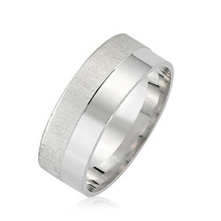 Gumush - Sterling Silver 925 Wedding Ring