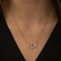 Sterling Silver 925 Necklace - Thumbnail