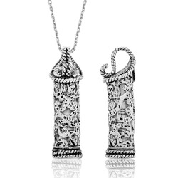 Gumush - Sterling Silver 925 Allah Necklace for Women