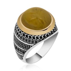 Gumush - Sterling Silver 925 Ring for Men