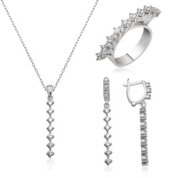 Gumush - Sterling Silver 925 Set for Women