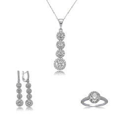 Gumush - Sterling Silver 925 Set for Women