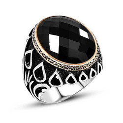 Gumush - Sterling Silver 925 Ring for Men