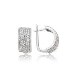 Gumush - Sterling Silver 925 Earring