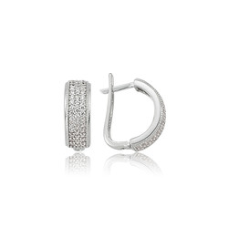 Gumush - Sterling Silver 925 Earring